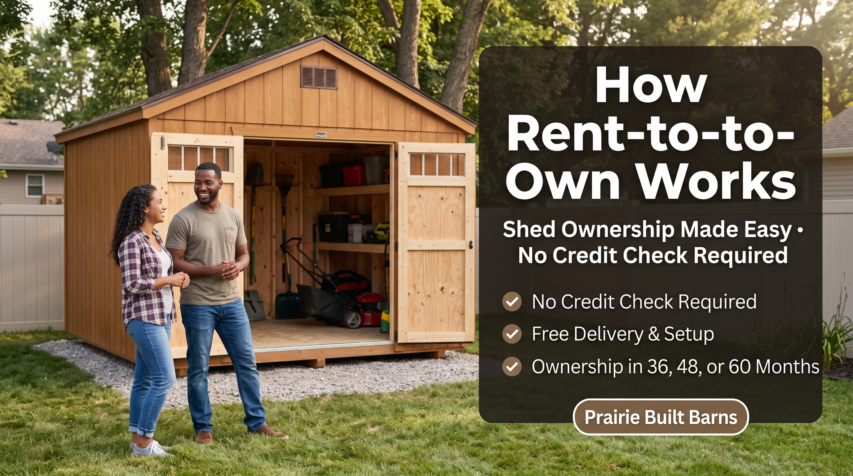 How Rent-to-Own Works (and Why There Is No Credit Check)