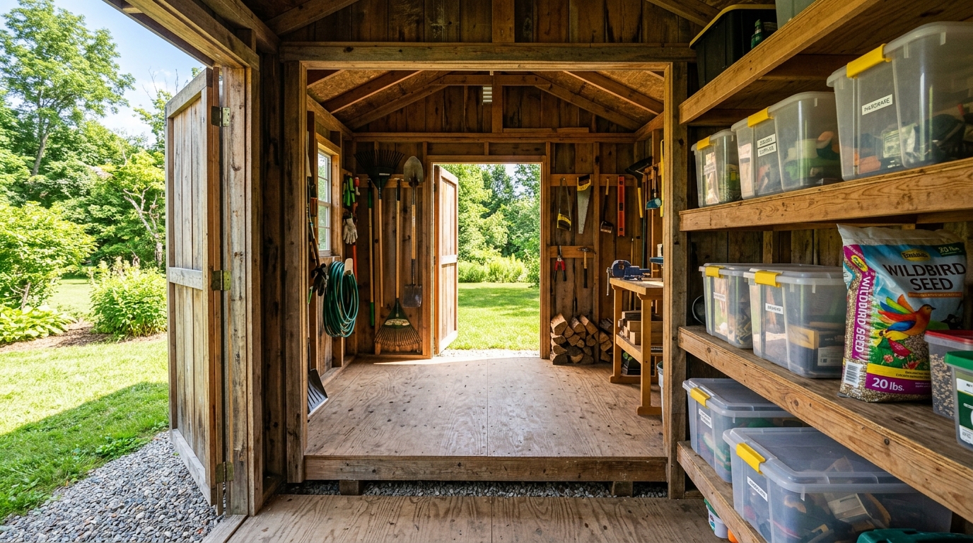 How to Keep Moisture and Pests Out of Your Storage Shed